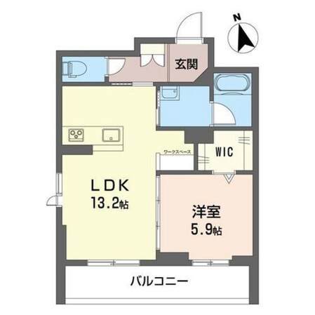 ラ・フレーズの物件間取画像